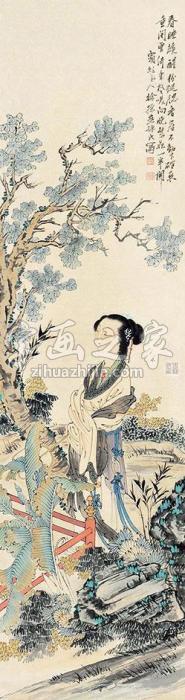 徐操仕女立轴字画之家