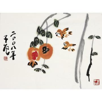 崔子范国画花鸟小品字画之家