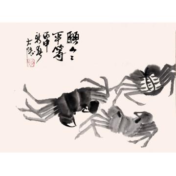 陈大陆国画花鸟愿人人平等字画之家