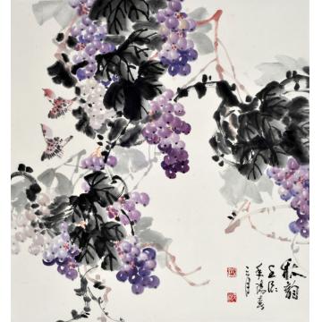 杨成喜国画花鸟秋韵字画之家