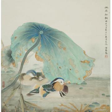 陈福春国画花鸟微雨初歇字画之家