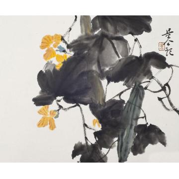 李文亮国画花鸟信笔遣兴字画之家