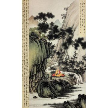 张春晖国画山水无题字画之家