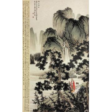 张春晖国画山水无题字画之家