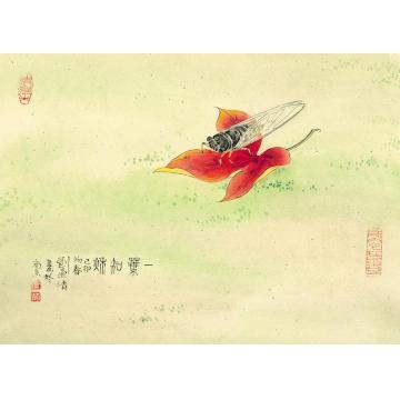 刘菊清国画花鸟清溪字画之家