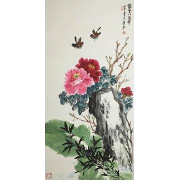 姜愿秋国画花鸟富贵吉祥字画之家